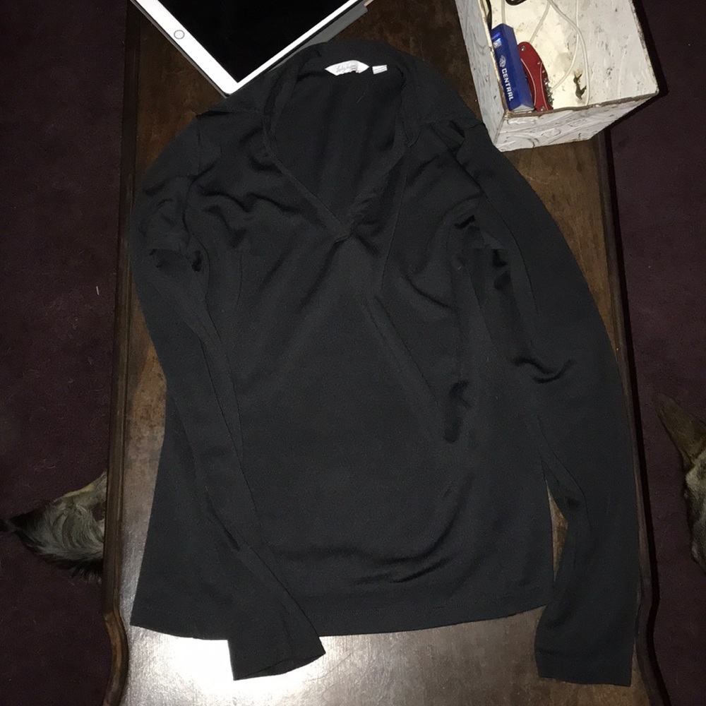 Long sleeve golf shirt